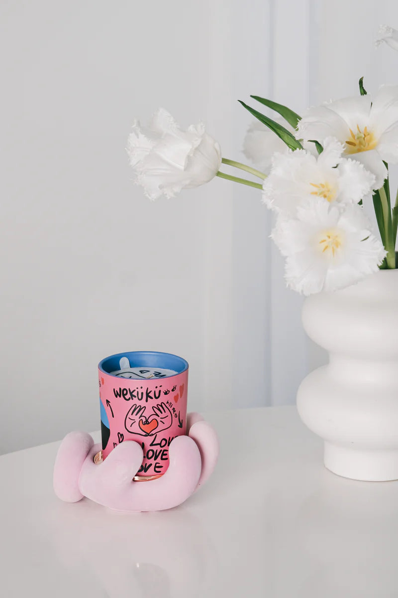 Hold on Tight - Raspberry Scented Candle - Limited Edition