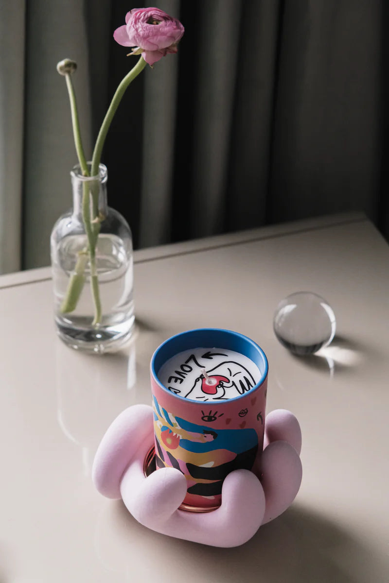 Hold on Tight - Raspberry Scented Candle - Limited Edition