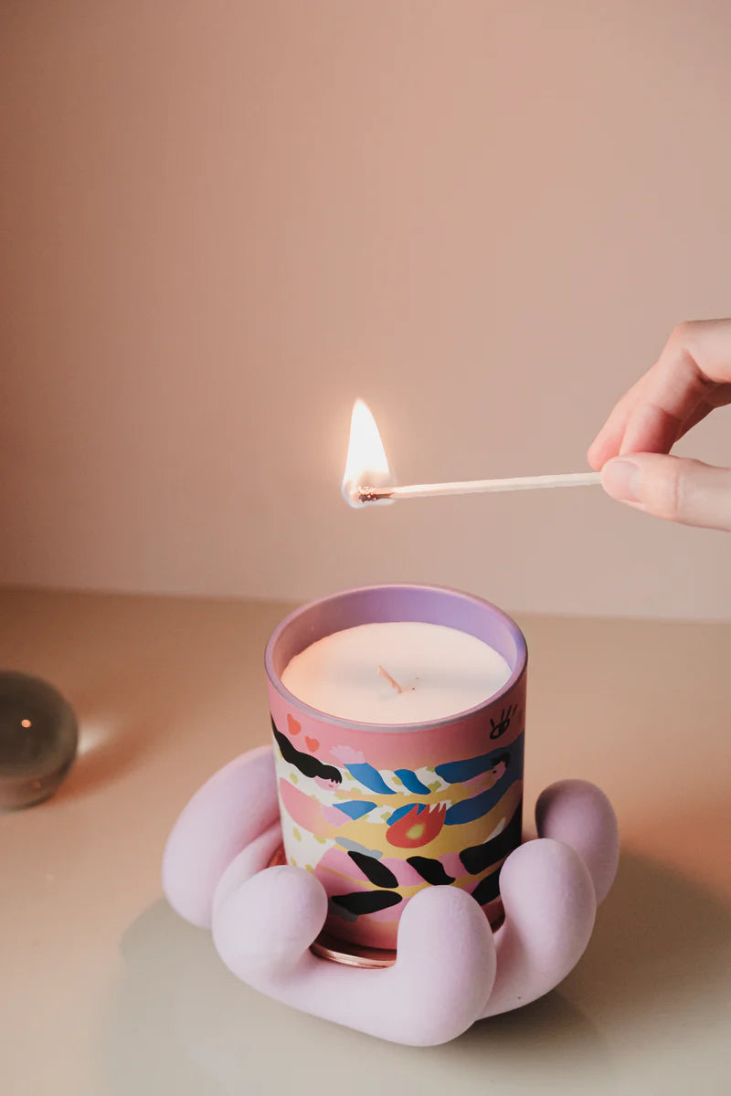 Hold on Tight - Raspberry Scented Candle - Limited Edition