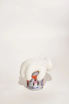 REGAL HAIR Cassis & Rose Scented Candle Set (Candle+Palm)