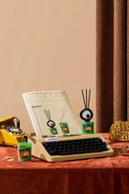 BIG EYE “RICH IN __” Woody Candle & Reed Diffuser Set