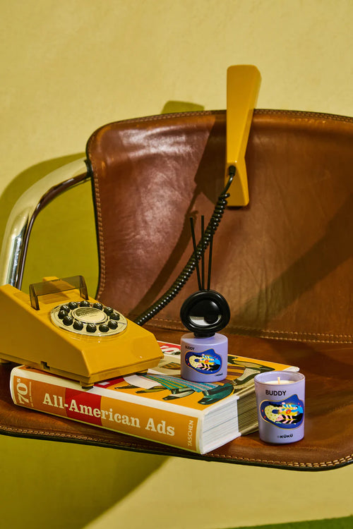 BIG EYE Buddy (Cassis) Candle & Reed Diffuser Set