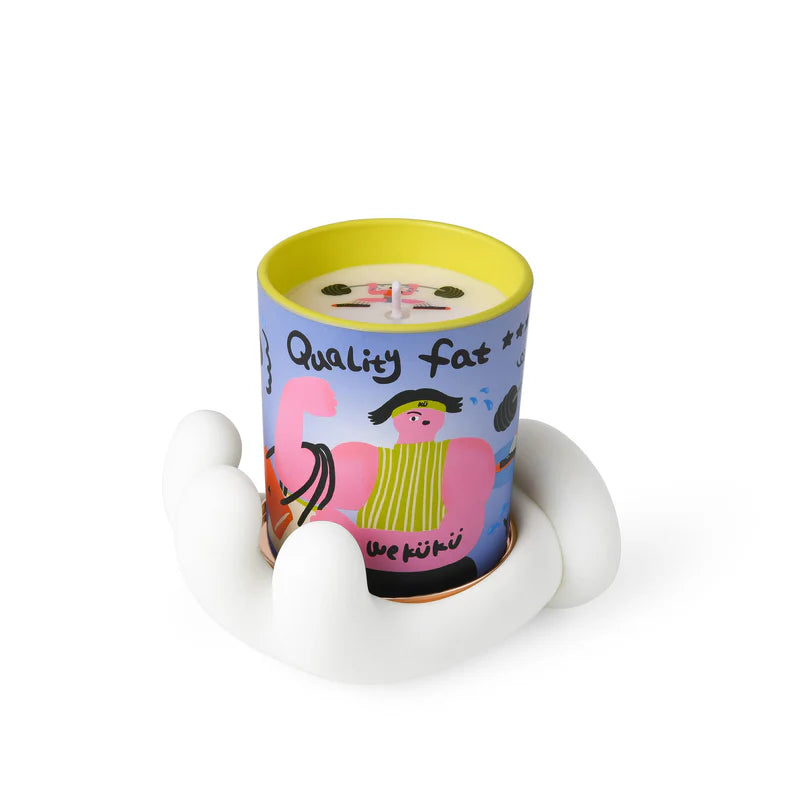 GOOD FAT Earl Grey Scented Candle Set (Candle+Palm)