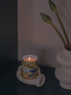 SPEAK “KINDLY” Plum Blossom Scented Candle Set (Candle+Palm)