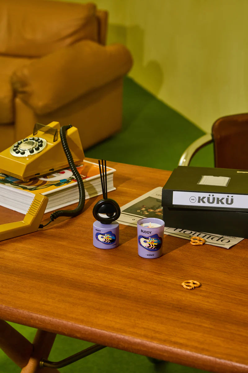 BIG EYE Buddy (Cassis) Candle & Reed Diffuser Set