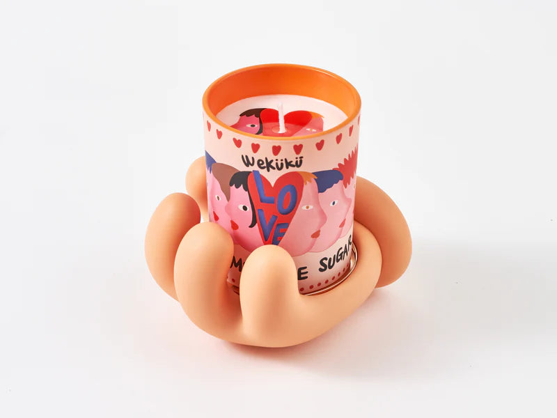 GIVE ME SOME SUGAR Scented Candle Set (Candle+Palm)